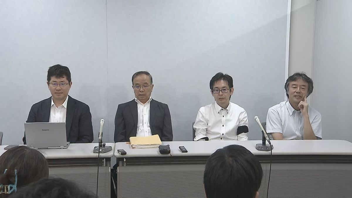 赤木雅子さん側の弁護団の会見（18日）