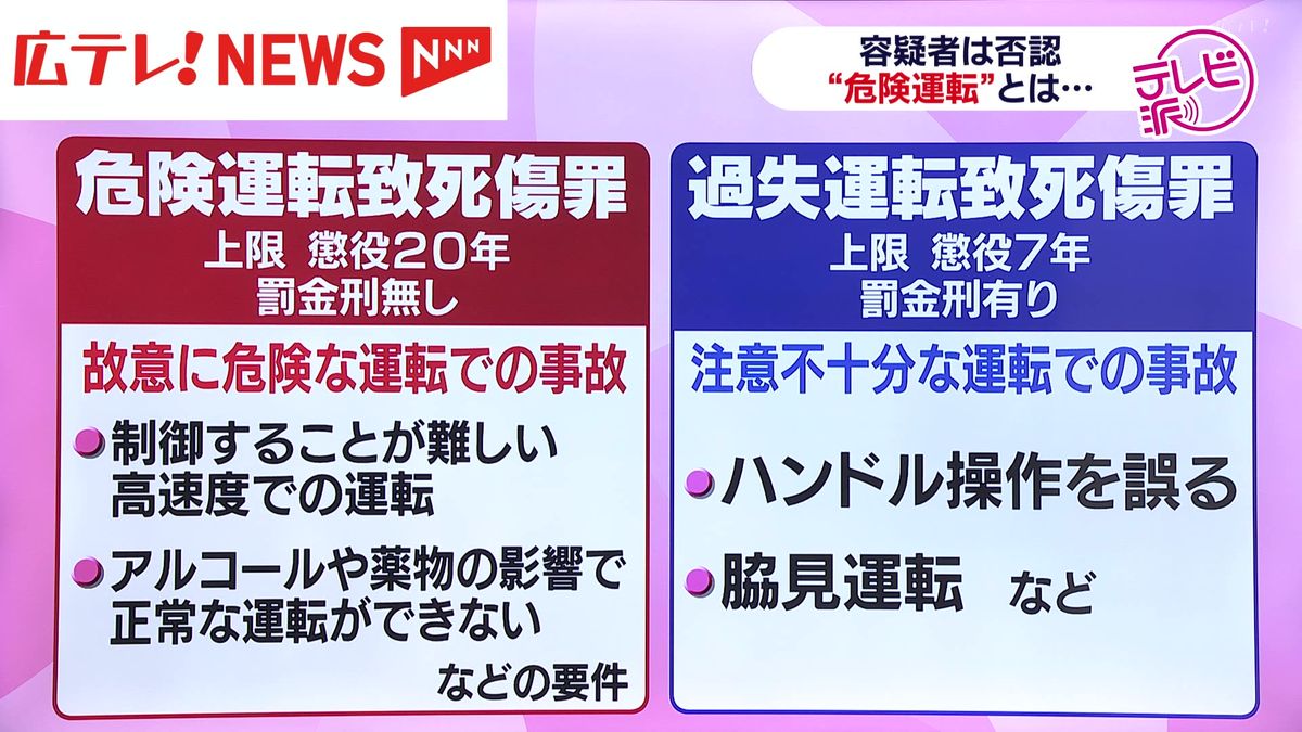 ３人死傷・危険運転致死傷疑いで男を送検　危険運転について記者解説