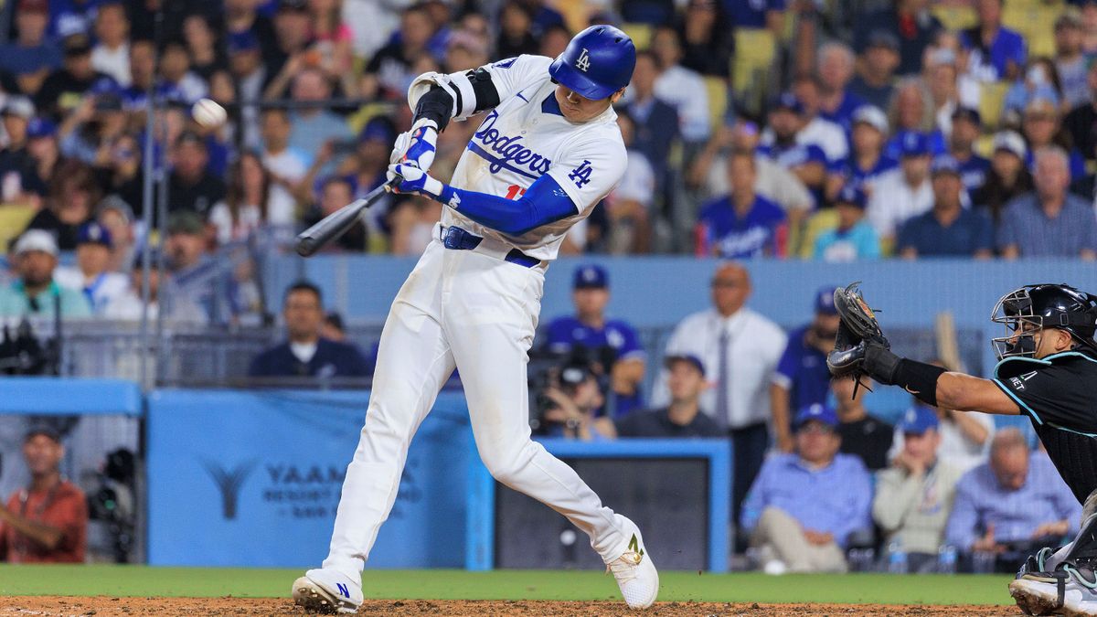 ホームランを放ったドジャース・大谷翔平選手（写真：アフロ）