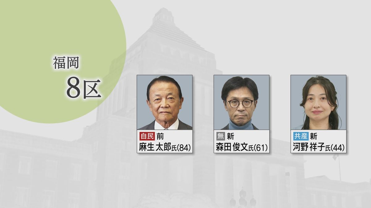 【さあ、投票へ。】衆院選の立候補者①福岡8区と福岡11区　ベテランに新人が挑む構図