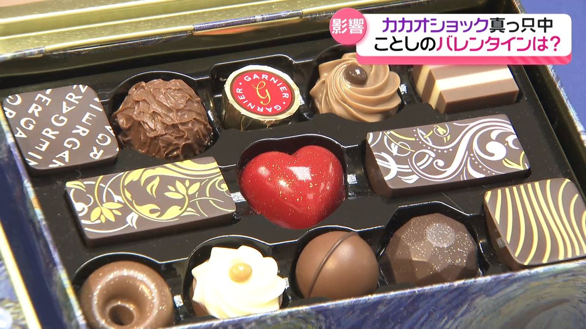 “カカオショック”がバレンタイン直撃！  “ご褒美チョコ”に影響は？　アイデア商品も