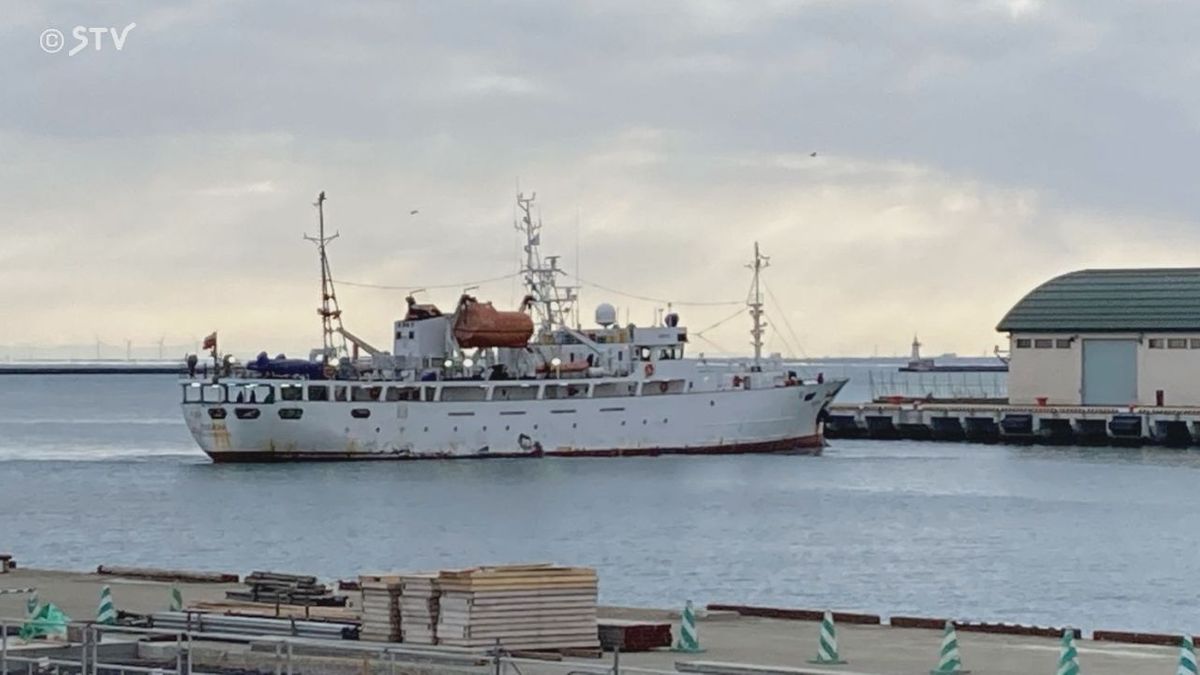 ロシアからの定期船が北海道・小樽港に入港　目的地を石川県から変更　12月まで計6往復運航