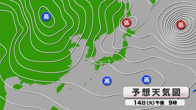 予想天気図