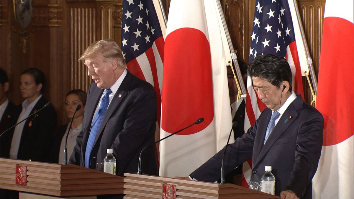 日米首脳会談が終了　北朝鮮、貿易で成果は