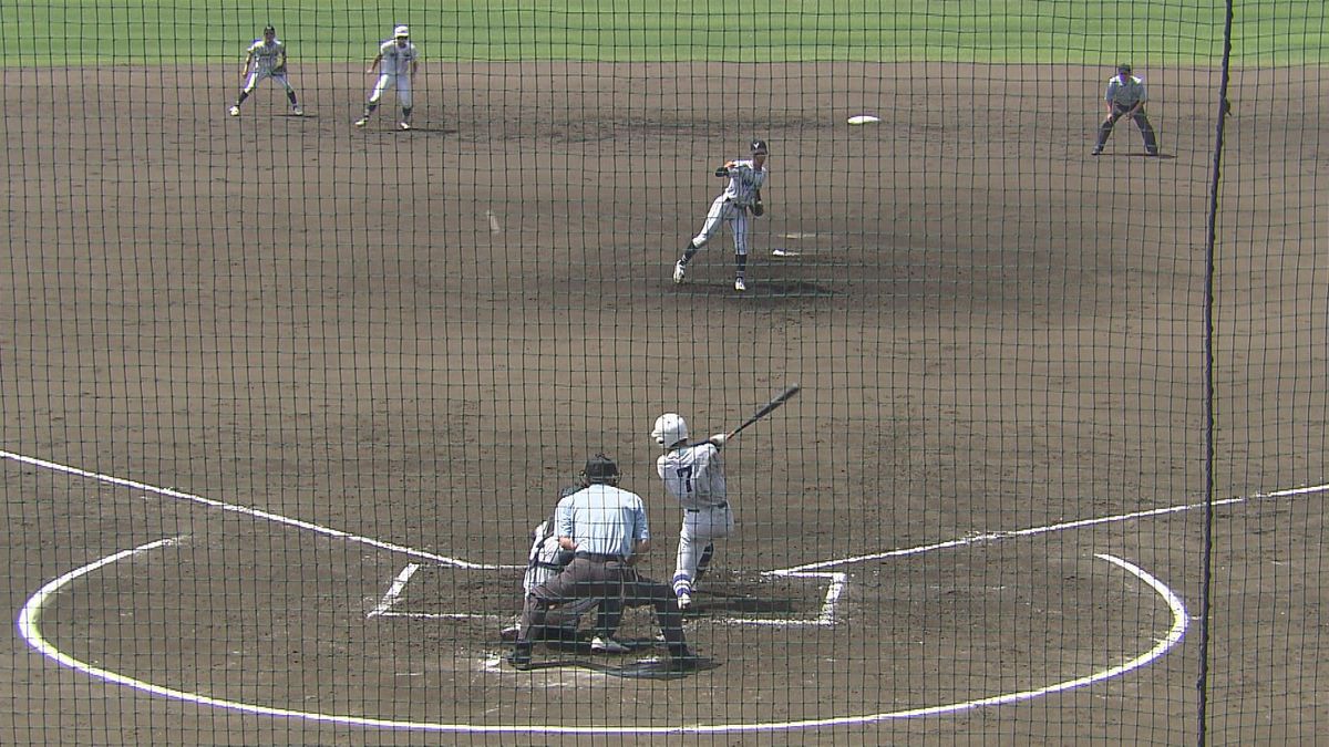 夏の甲子園大分県大会　準々決勝　明豊が11対2で柳ヶ浦に勝利　ベスト4進出