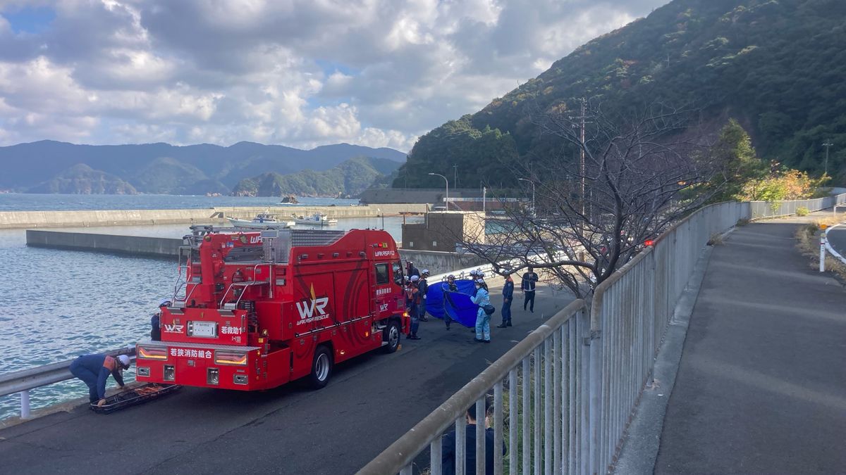 小浜市犬熊の海上で50歳から70歳とみられる男性が遺体でみつかる 死後1週間経過か