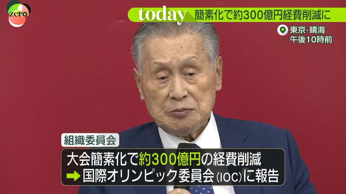 東京五輪パラ　簡素化で約３００億円削減