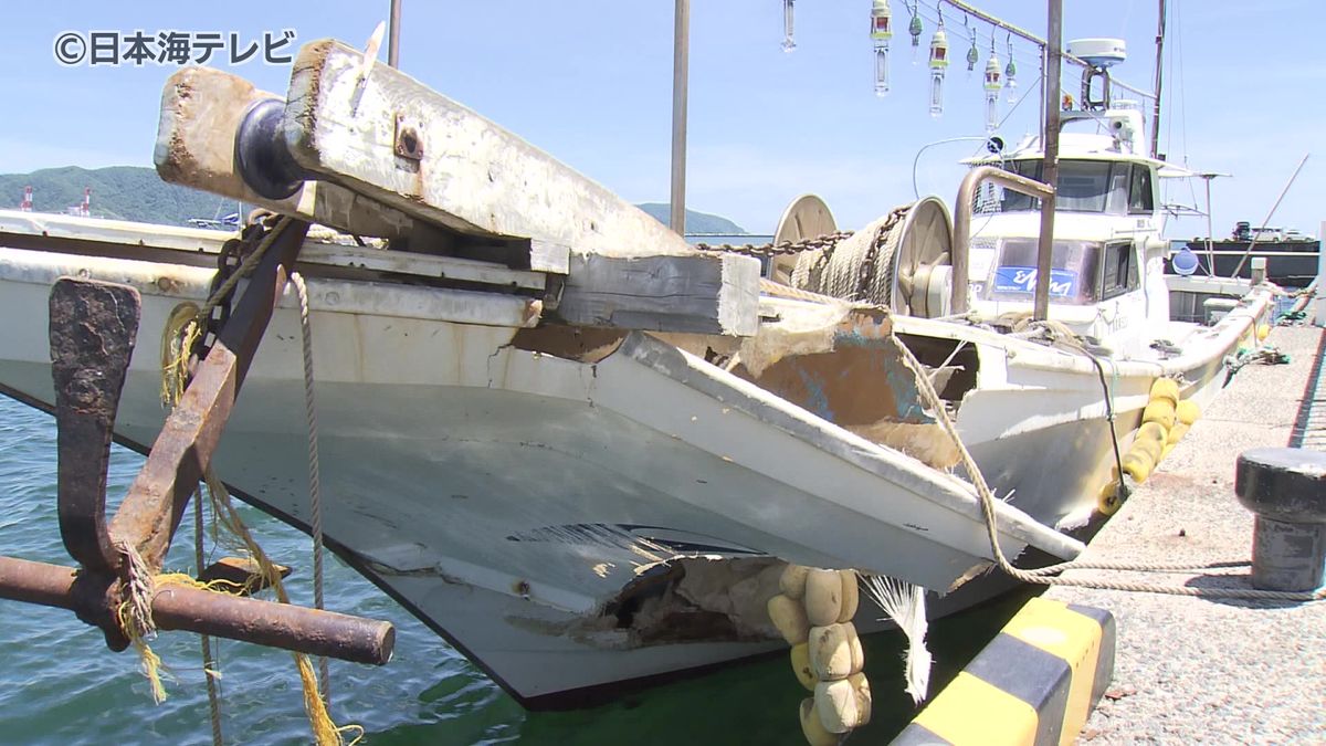 山陰沖で船舶事故相次ぐ　遊漁船が岩などに衝突　釣り客がけが　鳥取県・島根県