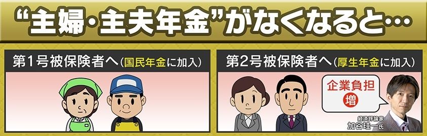 “主婦・主夫年金”廃止後、どうする？