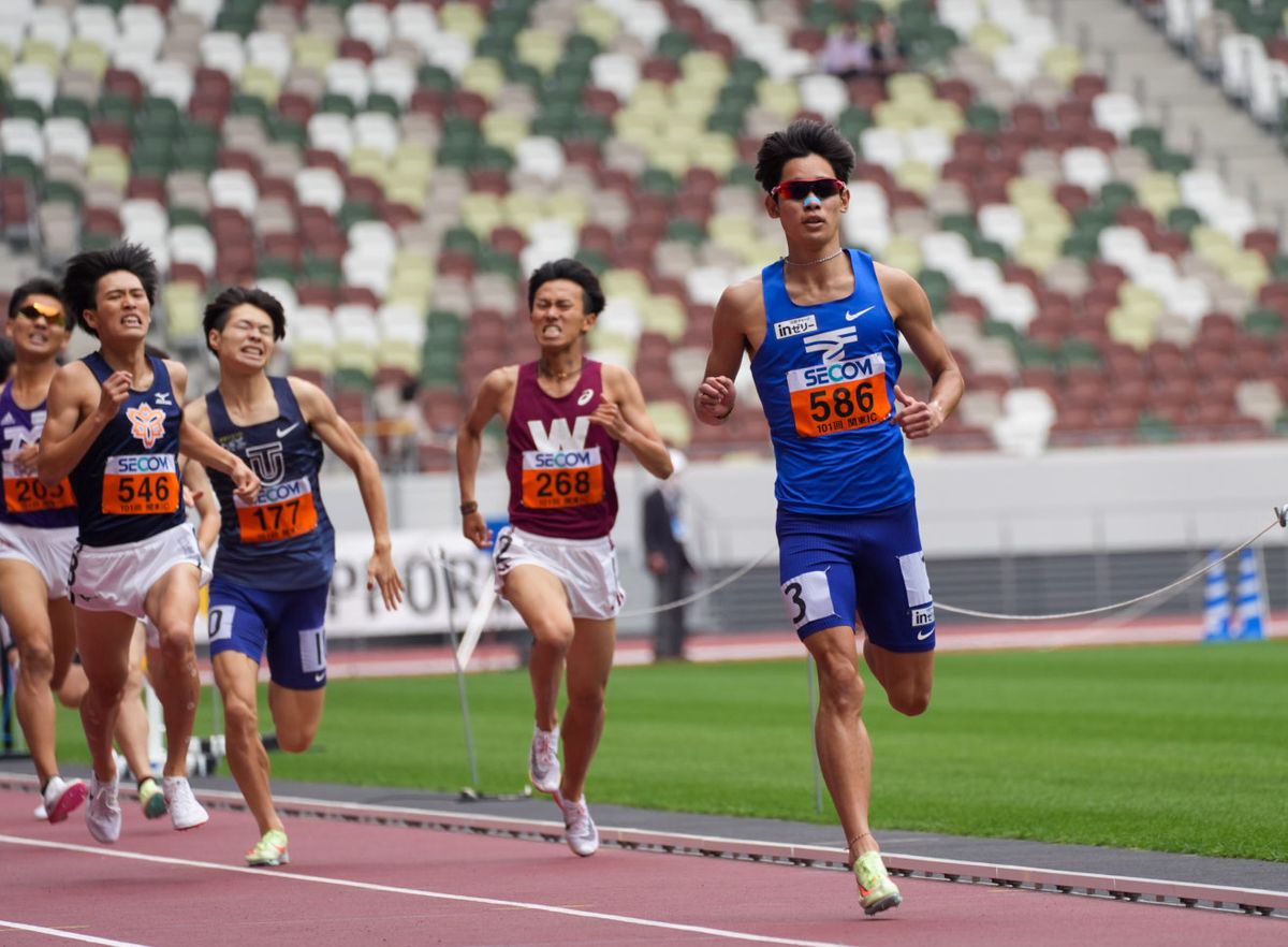 1500m1部は東海大・飯澤が復活V