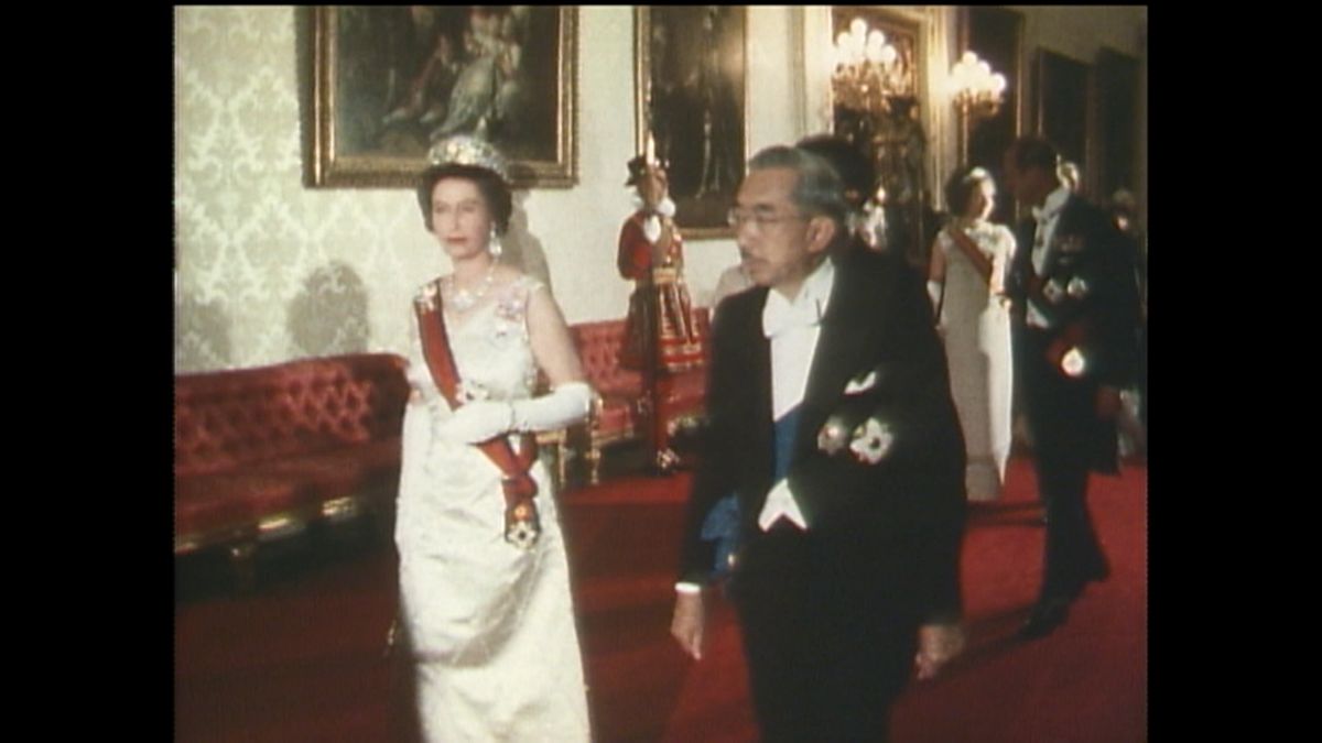 1971年10月　昭和天皇と香淳皇后のイギリス訪問