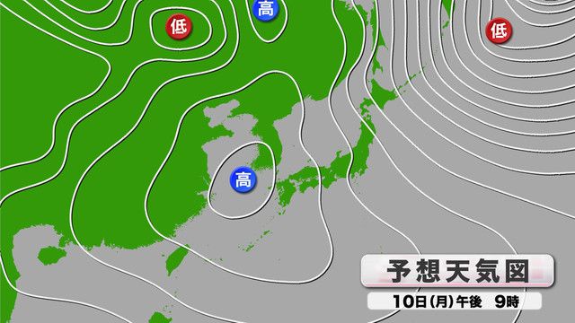 予想天気図