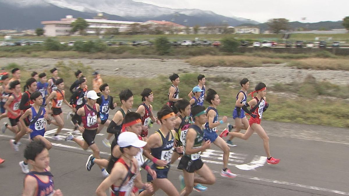 愛媛中学駅伝競走大会　女子は新居浜南が初優勝　男子は泉川【愛媛】