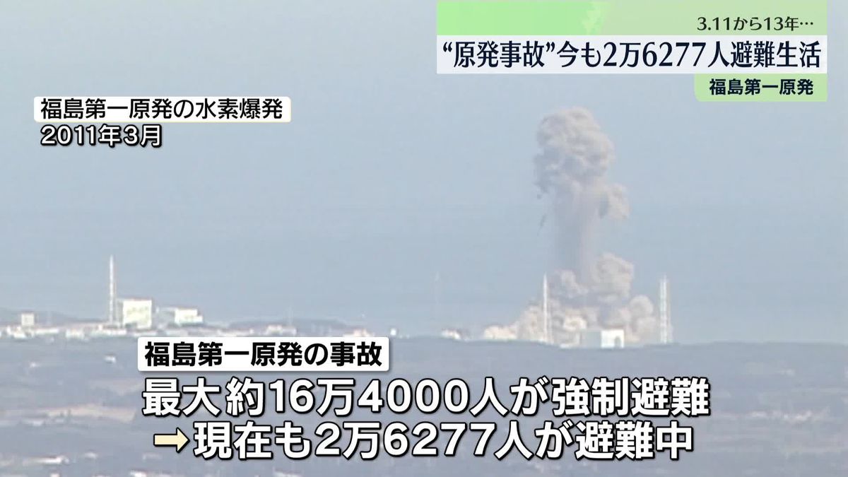 東日本大震災から13年…福島では今も2万6277人が避難生活　デブリ取り出せず“廃炉”へ長い道のり