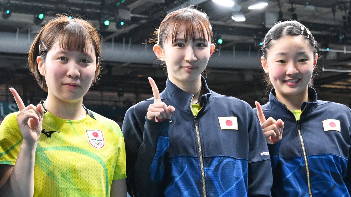 【卓球】女子団体がストレートで勝利　張本美和は五輪デビュー戦で1ゲームも落とさず　準々決勝へ駒を進める