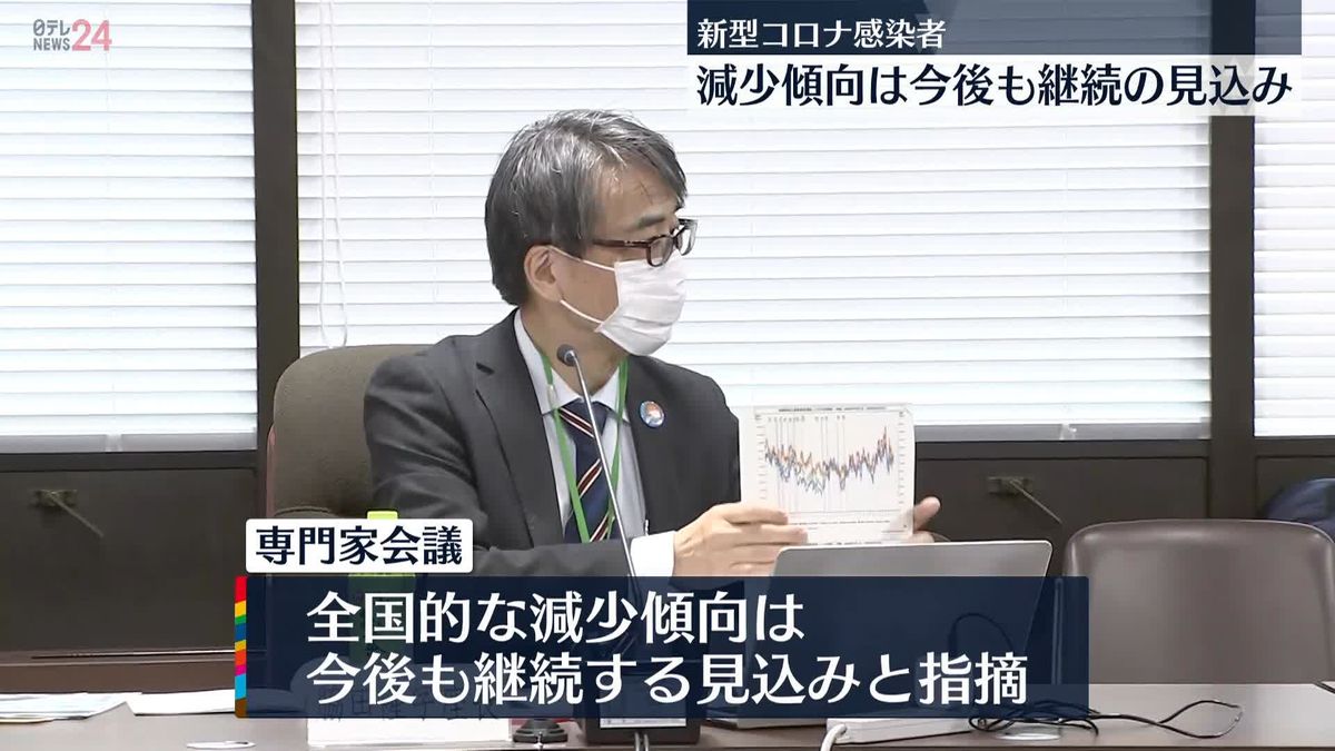 感染者“減少傾向”第8波前の水準“下回る”　5類移行での感染対策も　コロナ専門家会議