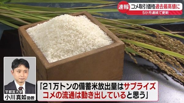 「今は高すぎて」…“コメ離れ”懸念で葛藤も　備蓄米放出→「5kg3000円が理想」の声　値下がり実感いつ？【#みんなのギモン】