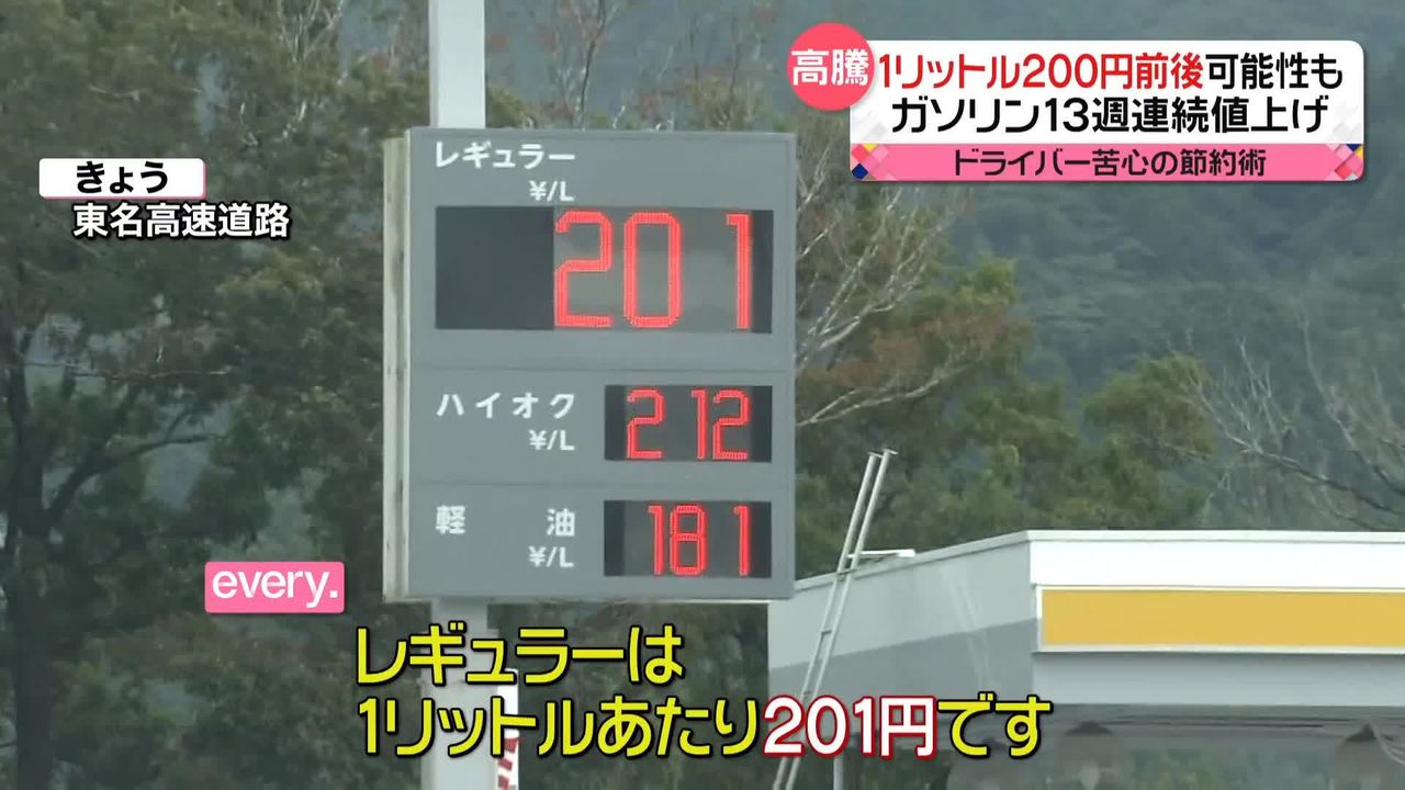 レギュラーガソリン」10月以降“200円前後”に値上がりか 人々の“ガソリン節約術”は？（2023年8月16日掲載）｜日テレNEWS NNN