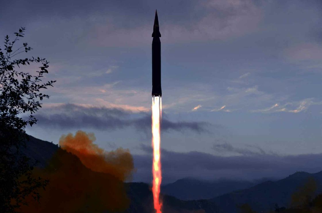 北メディア「極超音速ミサイルの発射実験」