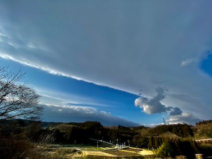 白井さん撮影　栃木県の那須高原にて　4月4日