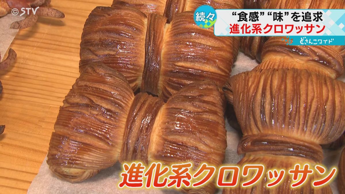 北海道で進化系クロワッサンが流行中　味も形も様々に　パンの人気メニューが時代に合わせて変化