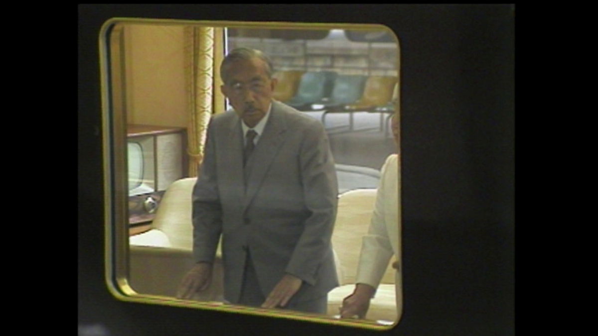 1984（昭和59）年9月 福島駅　お召し列車で到着した昭和天皇