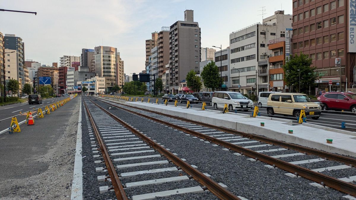 整備が進む「駅前大橋ルート」