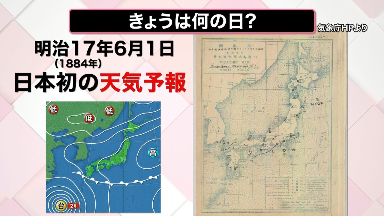 解説】「気象記念日」 最初の天気予報は139年前… “26文字”で全国を 今 