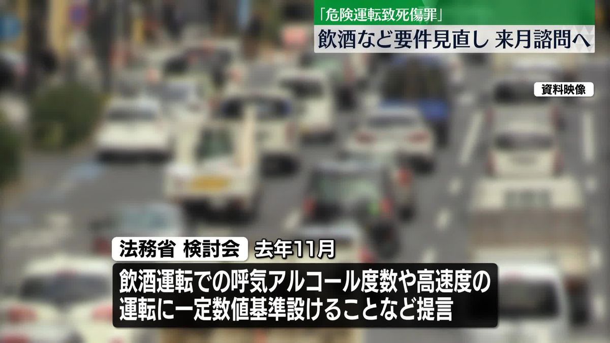 「危険運転致死傷罪」見直し　鈴木法相、来月の法制審議会で諮問へ