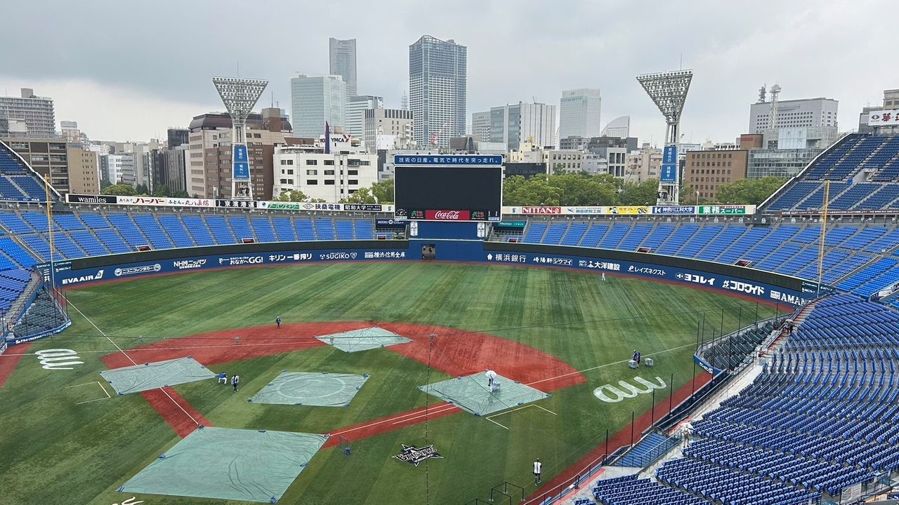 日程消化できるのか」DeNAと広島は雨天中止 広島は今季8度目中止でリーグ最少の80試合を消化（2024年7月16日掲載）｜日テレNEWS NNN