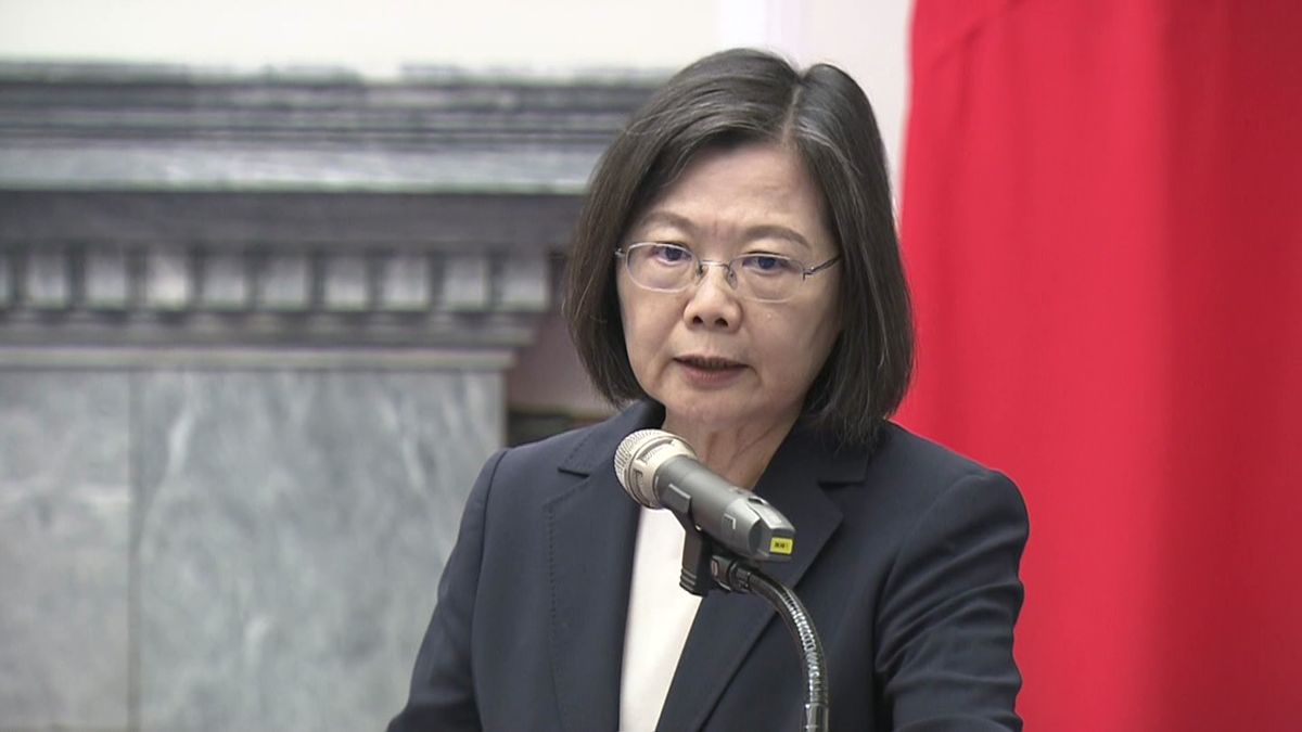 台湾・蔡英文総統が見舞いの意を表明、支援申し出　能登地震発生うけ