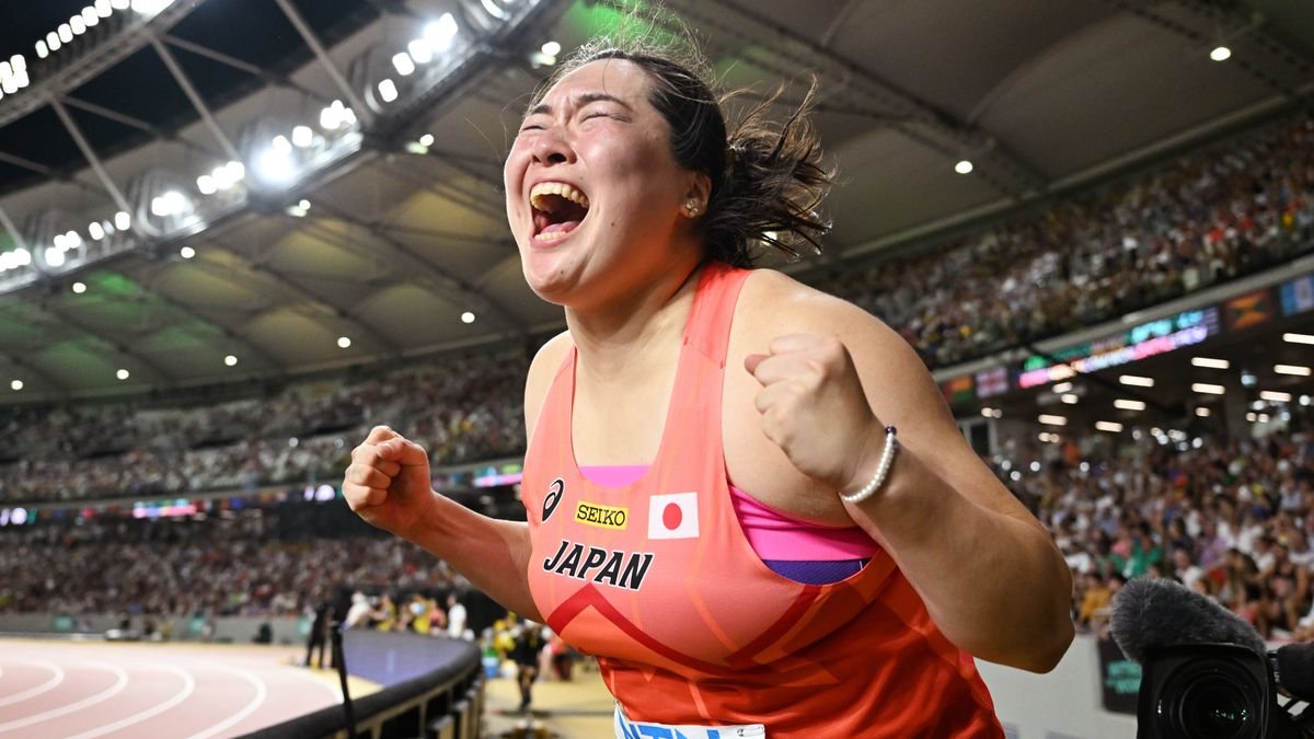 北口榛花選手(写真：森田直樹/アフロスポーツ)