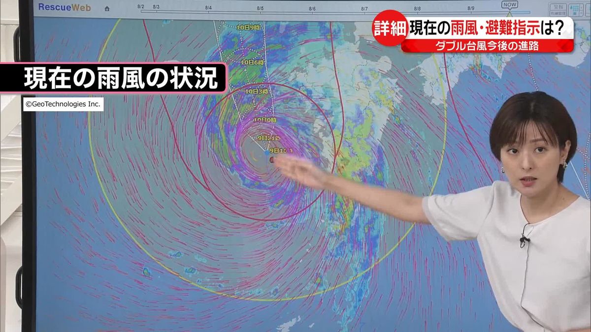 台風6号　九州各地に「避難指示」　土砂災害の危険度は？　今後も「線状降水帯」の発生に注意