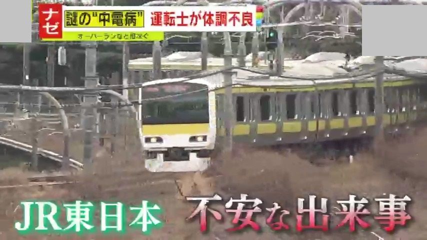 生活に欠かせない電車で今、不安な出来事が…