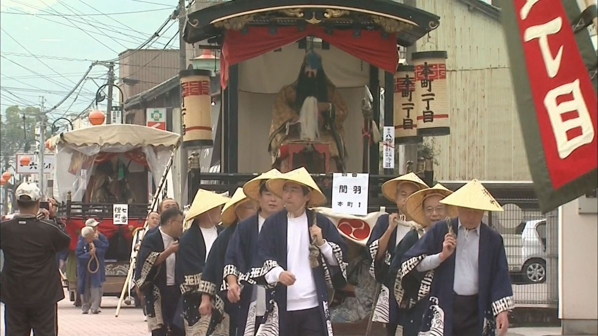 宇和島市の「吉田祭のお練り行事」が国の重要無形民俗文化財へ