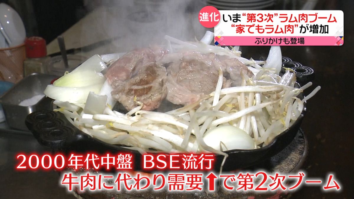 “第３次”ラム肉ブーム到来　人気の秘密は