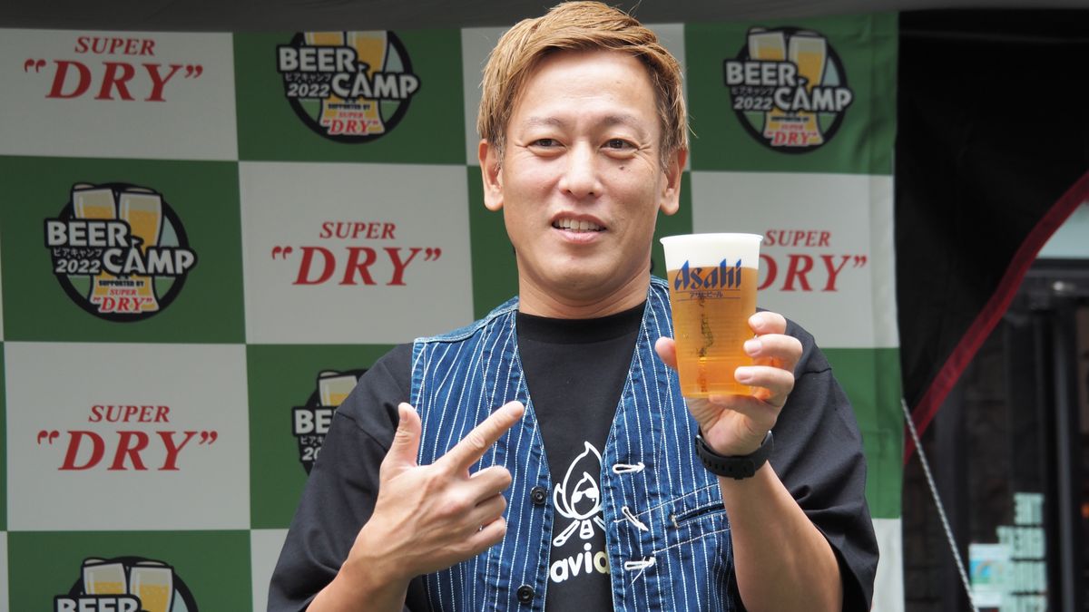 『BEER CAMP 2022』オープニングイベント　じゅんいちダビッドソンさん