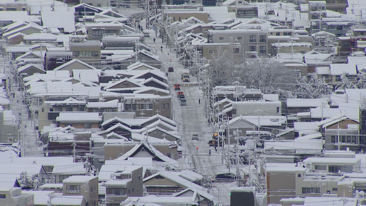 嶺北北部と奥越に大雪警報 各地の積雪【午前8時現在】福井で31cm 大野で48cm 九頭竜で55cm 武生で12cm