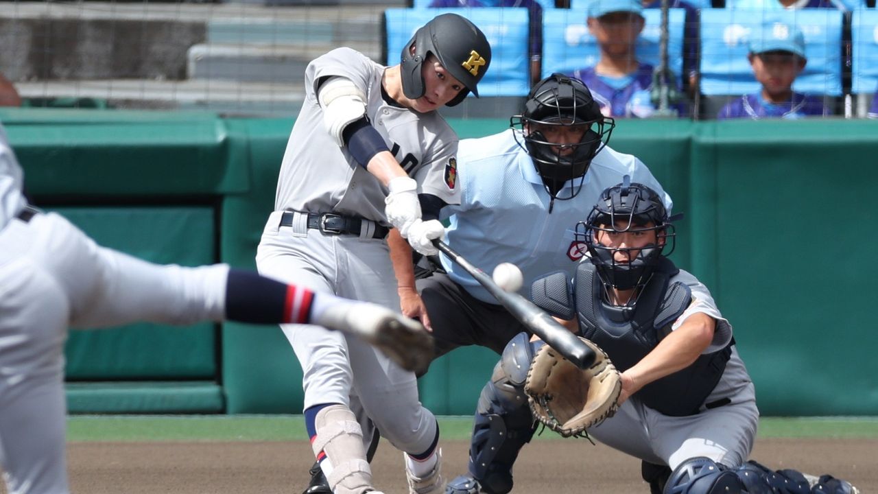 夏の甲子園】開始58秒 慶応・丸田湊斗が決勝戦史上初の先頭打者