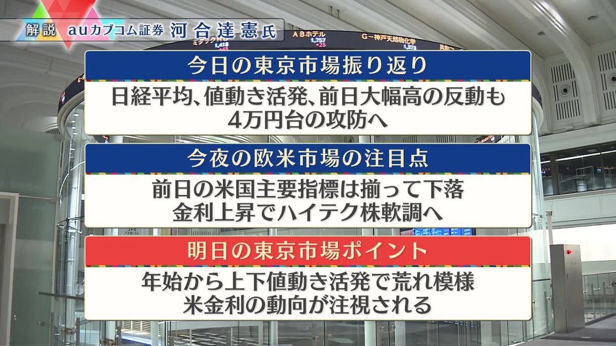 株価見通しは？　河合達憲氏が解説