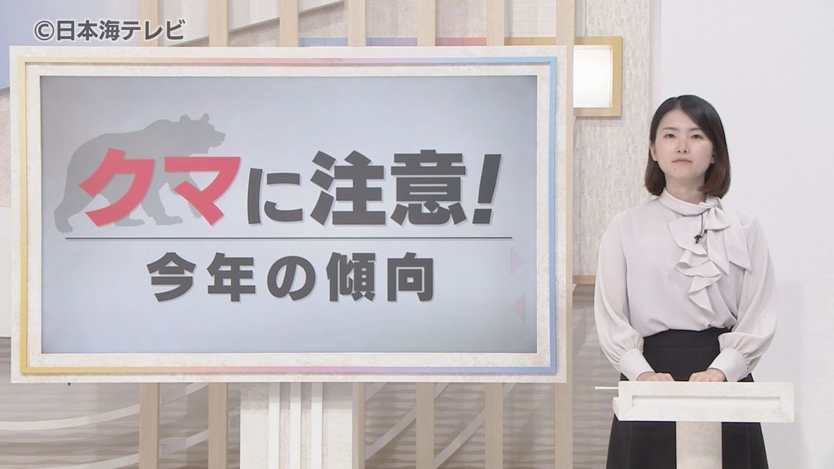 今年は急増！？クマの出没に注意　ドングリ類の凶作が原因か　島根県の一部の地域では平年の3倍の出没予想も…　クマ被害に遭わないためには？