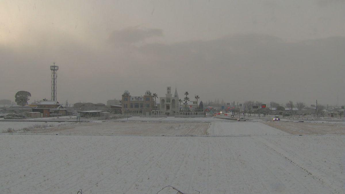 【気象台】佐賀の平地では7日夕方から8日朝にかけて大雪の恐れ　降雪量の予想を詳しく