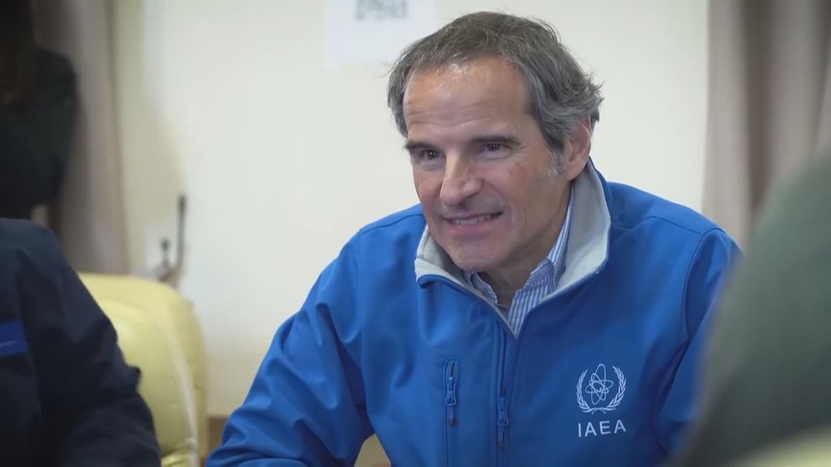 IAEA事務局長、ウクライナのザポリージャ原発を訪問