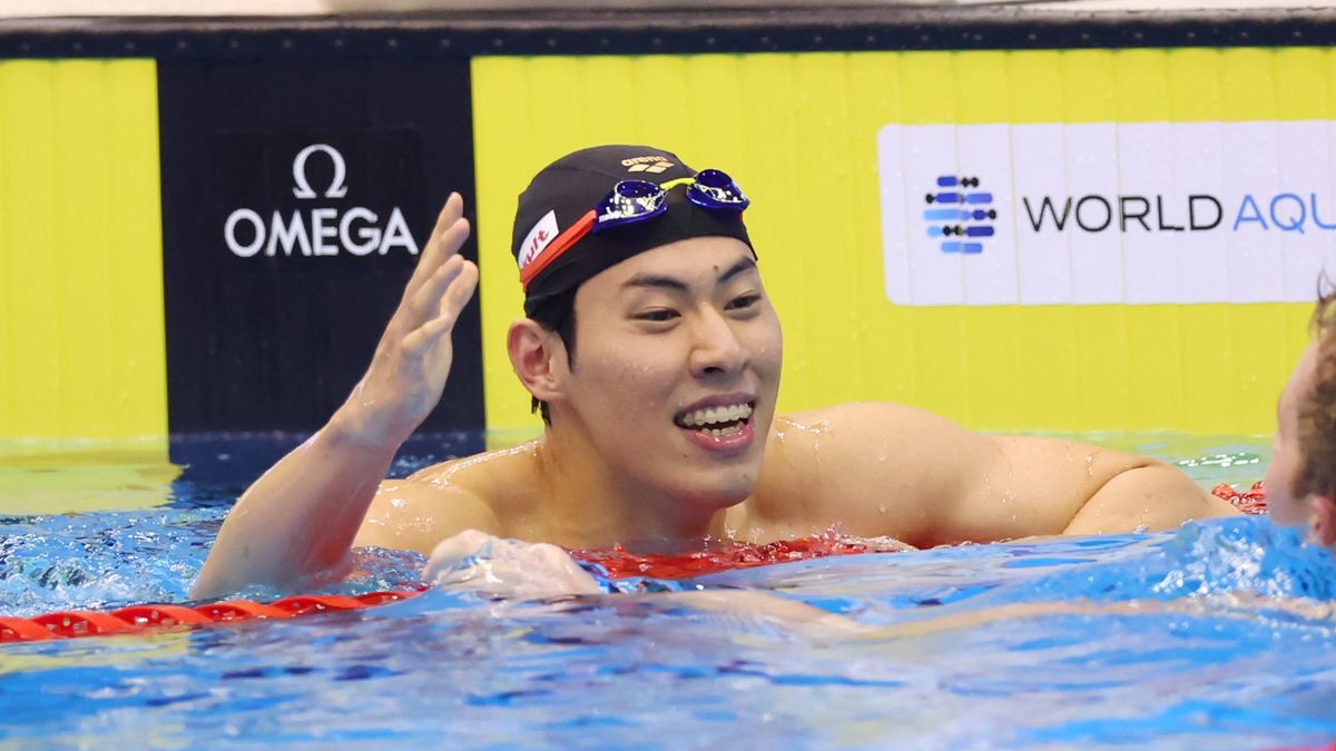 【競泳】0秒04差　本多灯が2年連続で銅メダル獲得