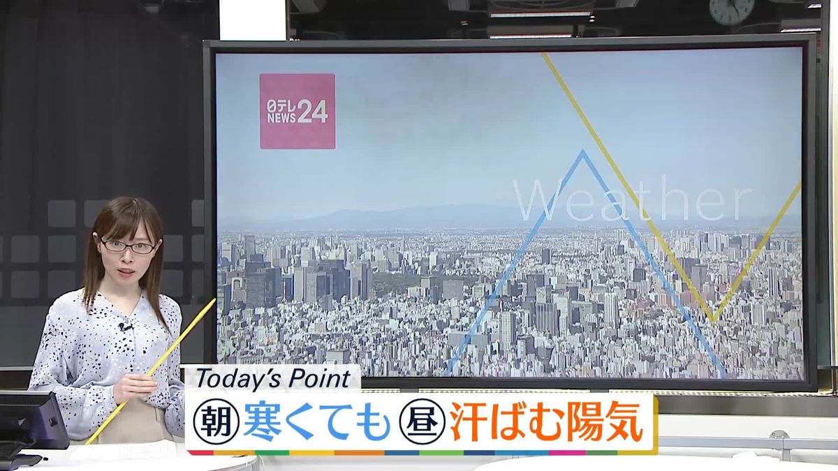 【天気】全国的に晴れる所多く…絶好の洗濯日和に　西日本で夏日続出も