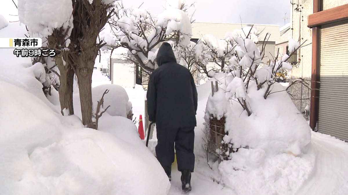 青森県の酸ヶ湯では3m8cmを観測