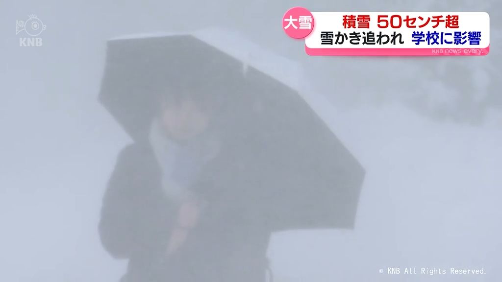 県内大雪　各地で混乱　県内ドキュメント　富山