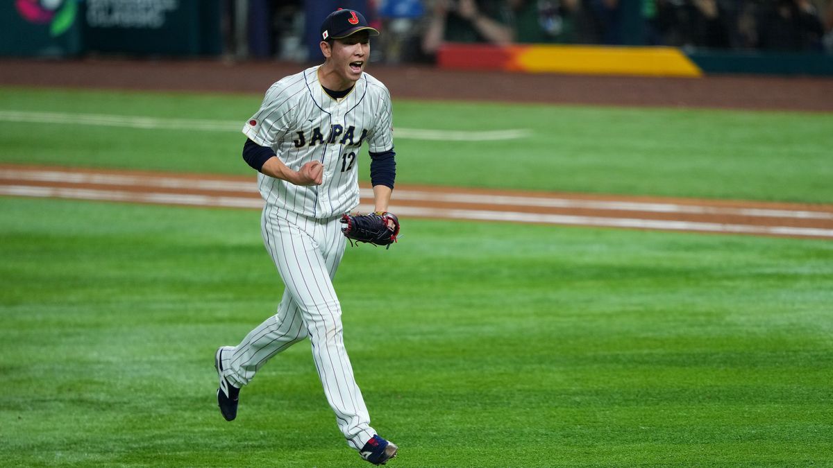 【WBC決勝】戸郷翔征“奪三振王"の力　トラウト＆ターナーから気迫のフォーク 　2イニング無失点