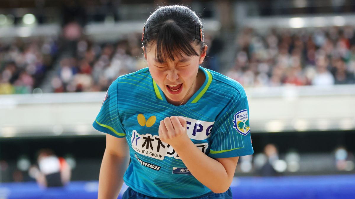 【卓球】15歳の張本美和が準決勝進出　最年少優勝狙えるも「何か思うことは特にない」