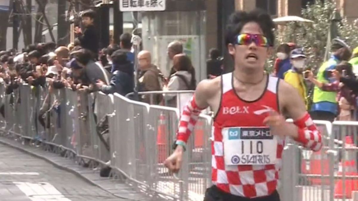 【東京マラソン】市山翼が日本人トップ10位　自己ベスト大幅更新の2時間6分00秒　青学・太田蒼生は果敢に先頭集団につくも中間地点過ぎからペースダウン